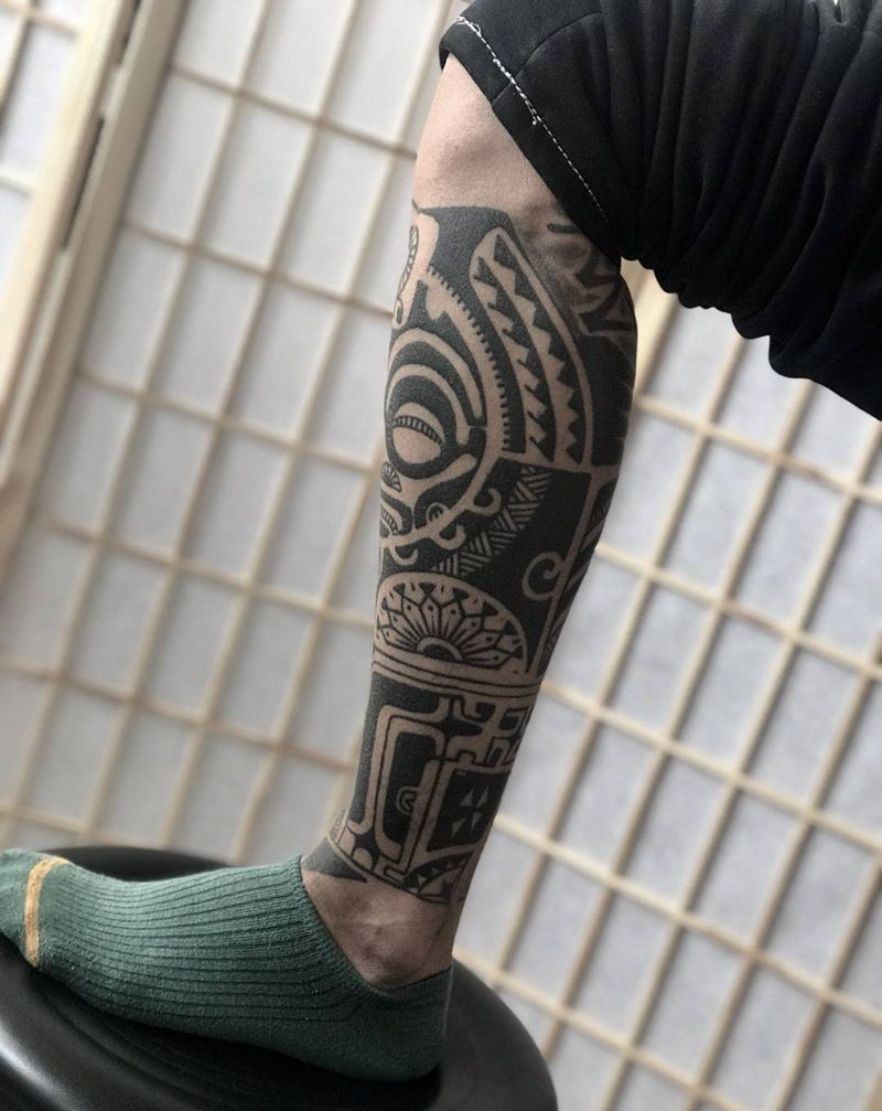 部落图腾纹身图片