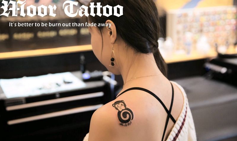 三不猴纹身图片_原创成品纹身图案