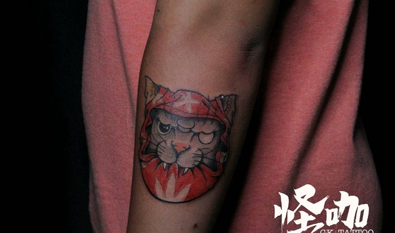 达mao蛋纹身图片