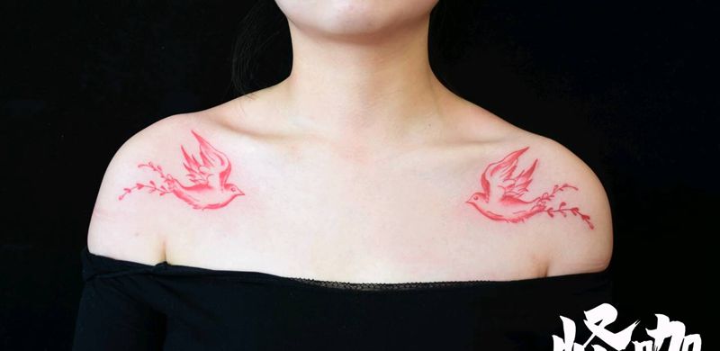 燕子纹身图片