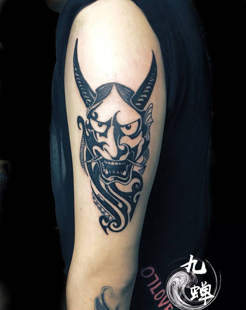 般若纹身图片