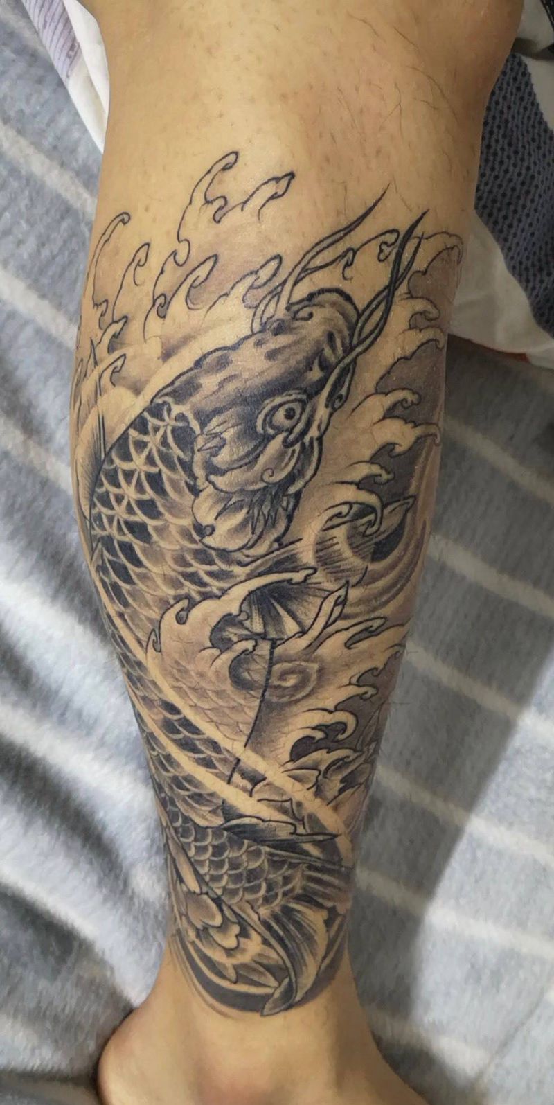 日常巡视恢复后纹身图片