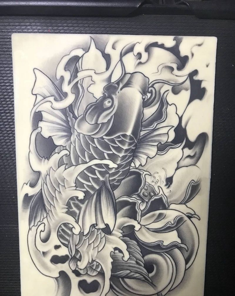 徒弟三个月的练习皮纹身图片