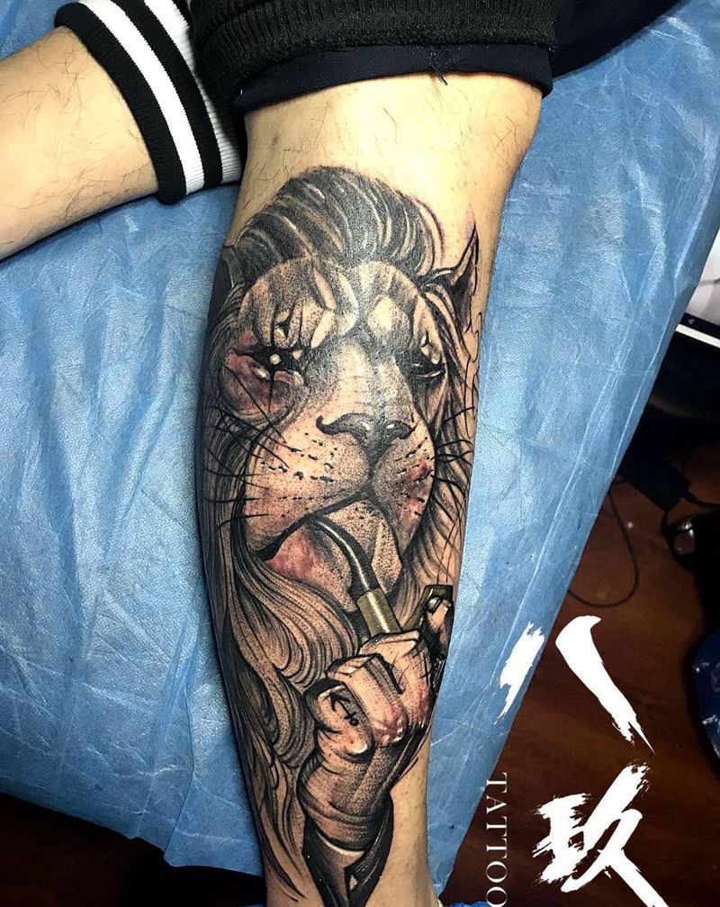 今日工作，未完待续。六小时 累瘫纹身图片