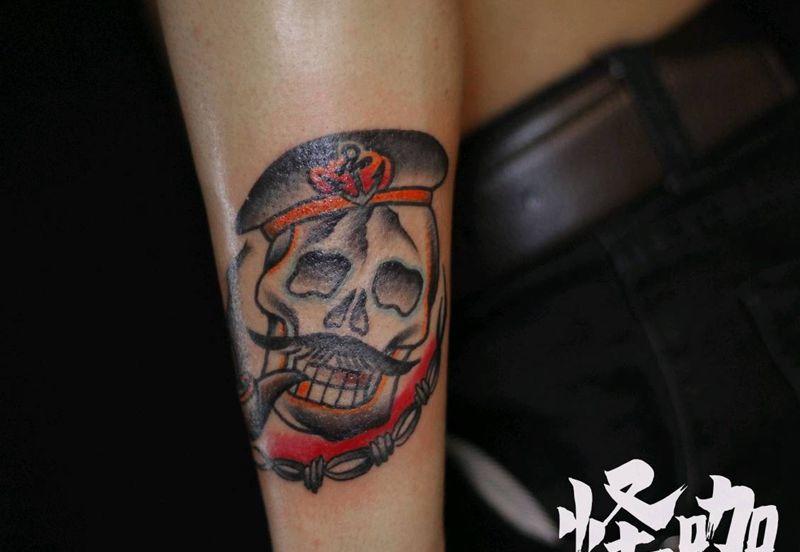 school作品纹身图片