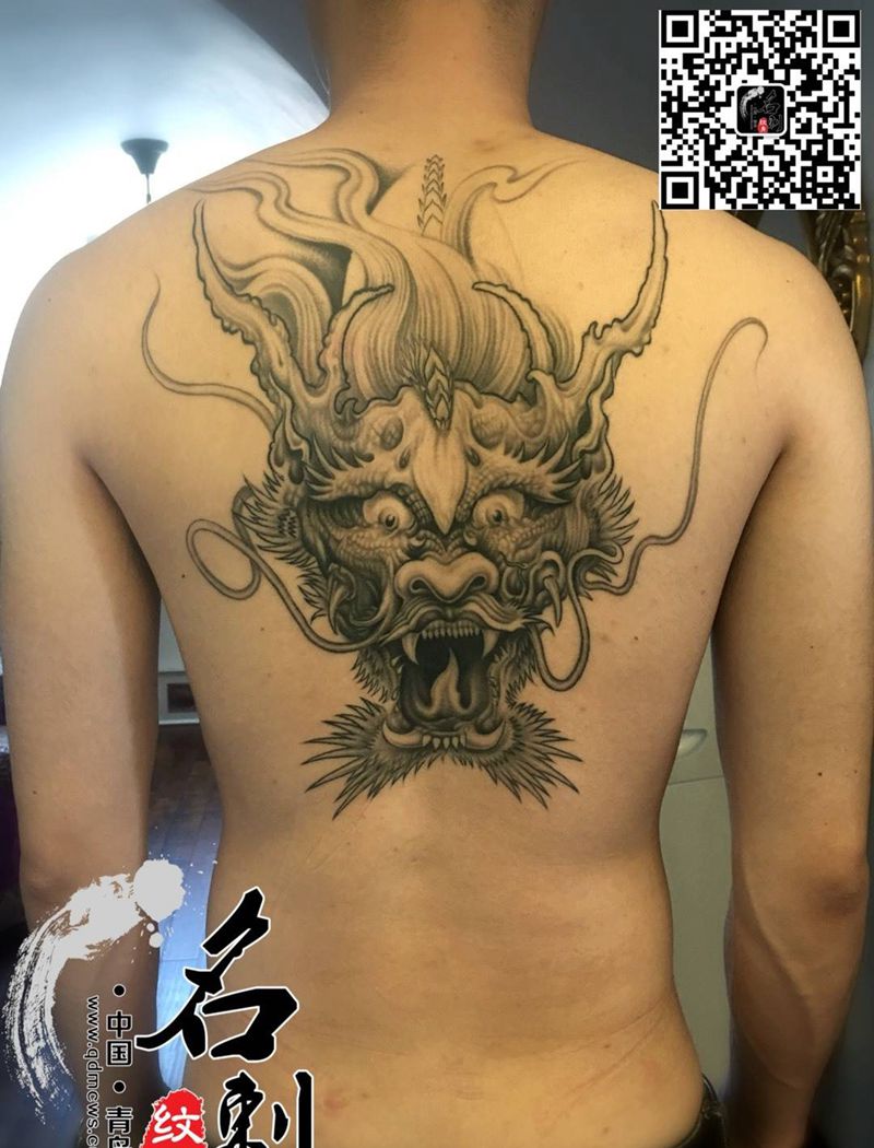 龙纹身图片