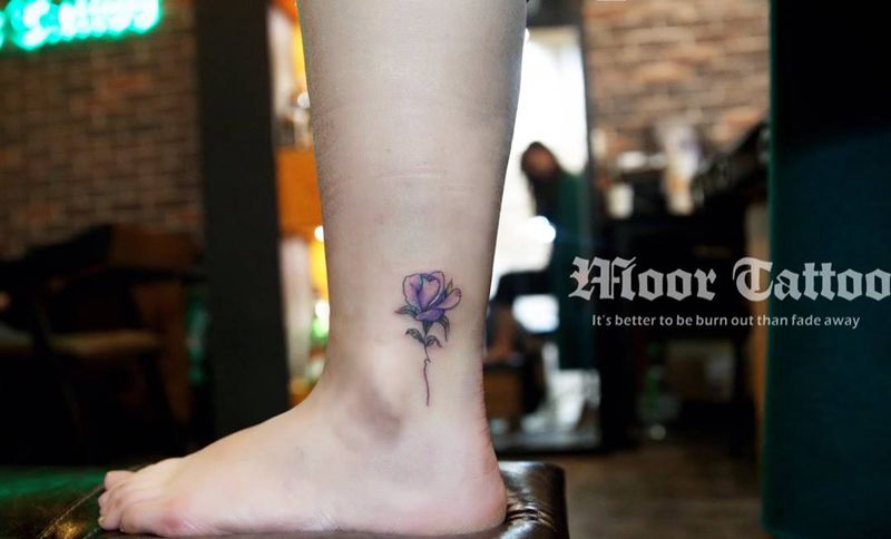 小花花纹身图片