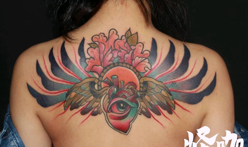 全视之眼纹身图片