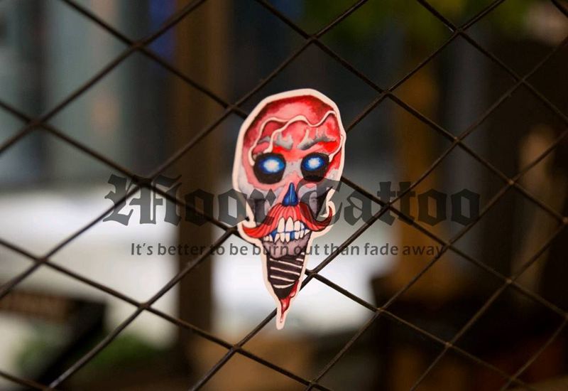 你家灯泡亮了纹身图片_原创手稿纹身图案