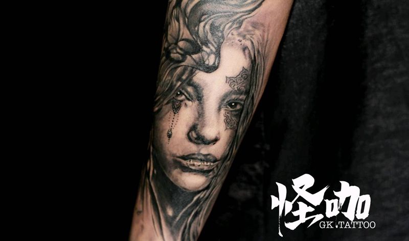 写实作品纹身图片