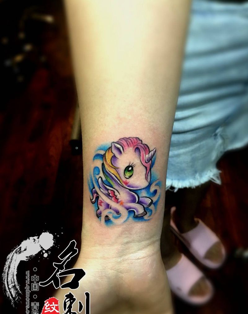 专从济南过来的客人和同学来个同款纹身图片