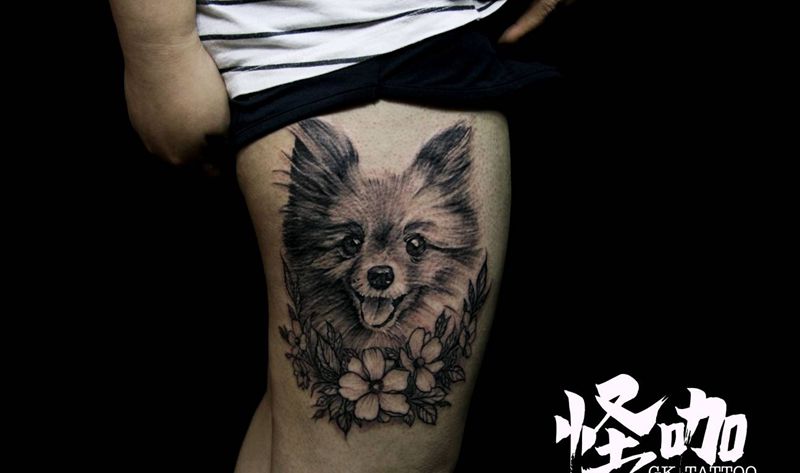 小主子纹身图片