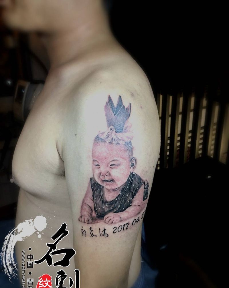 肖像纹身图片