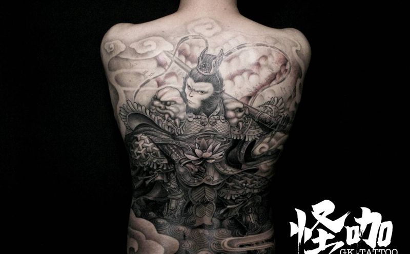 齐天大圣纹身图片