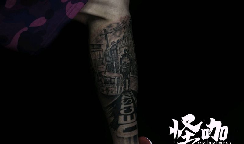 写实作品纹身图片