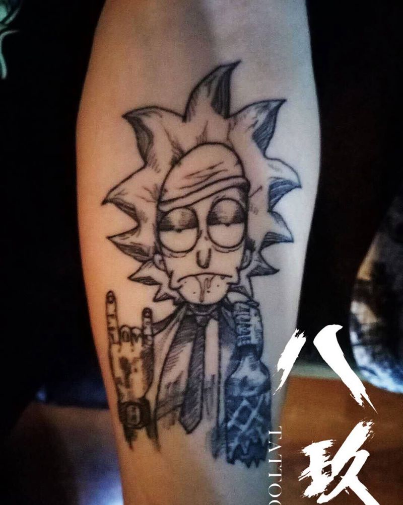 驻店师傅纹身图片