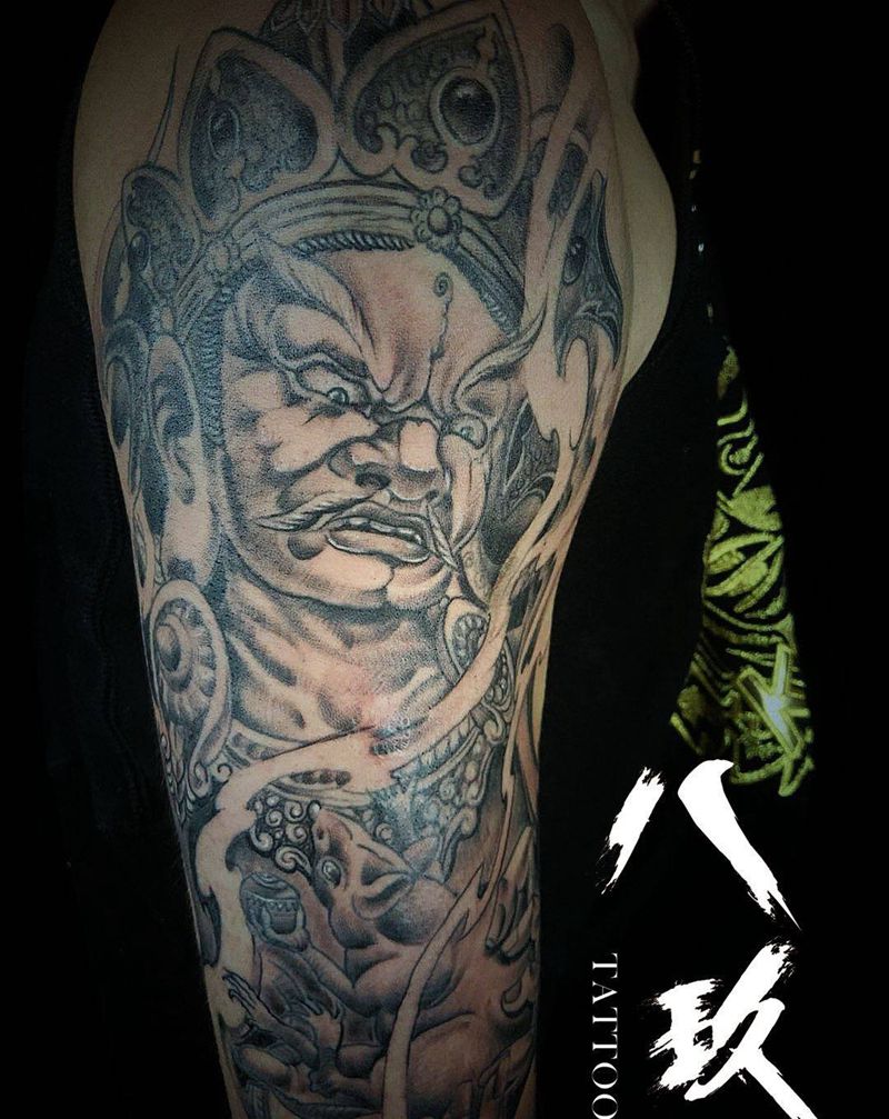 王师傅作品，特价优惠中纹身图片