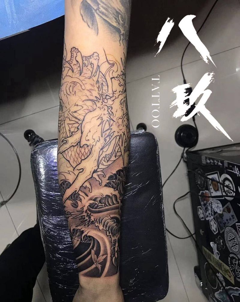 今日 未完待续纹身图片