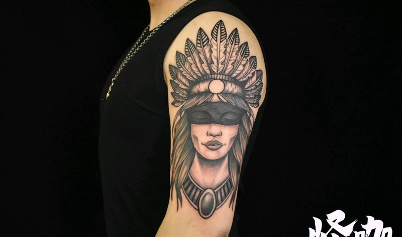 印第安纹身图片