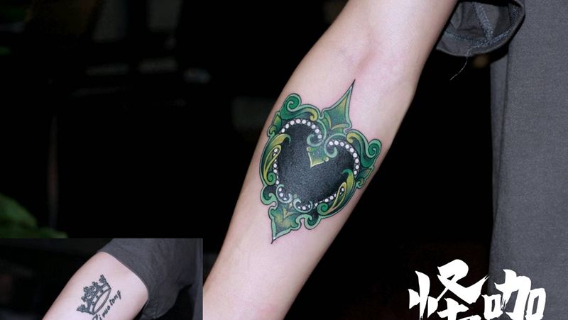 完美的遮盖纹身图片_手臂纹身图案