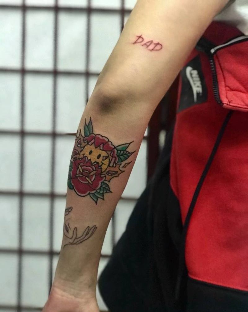 old。school纹身图片_手臂纹身图案