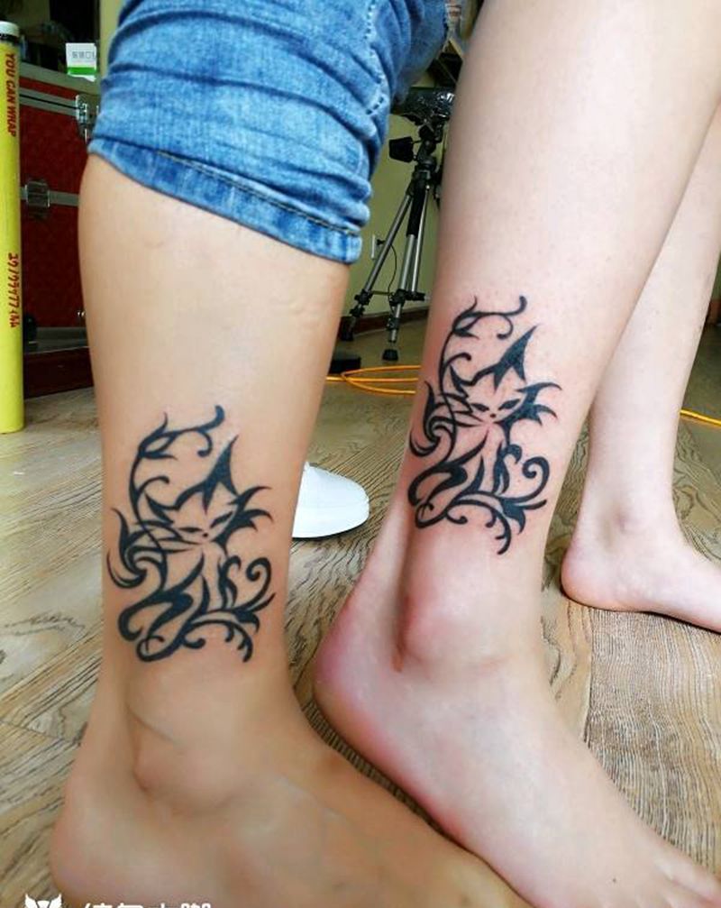 小猫咪纹身图片