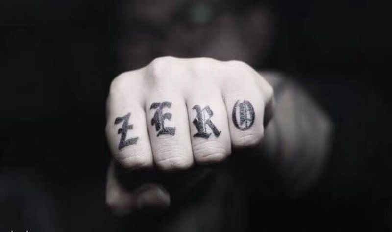 手指纹身纹身图片_成品手部清新字符黄岛青岛刺青青岛纹身图案