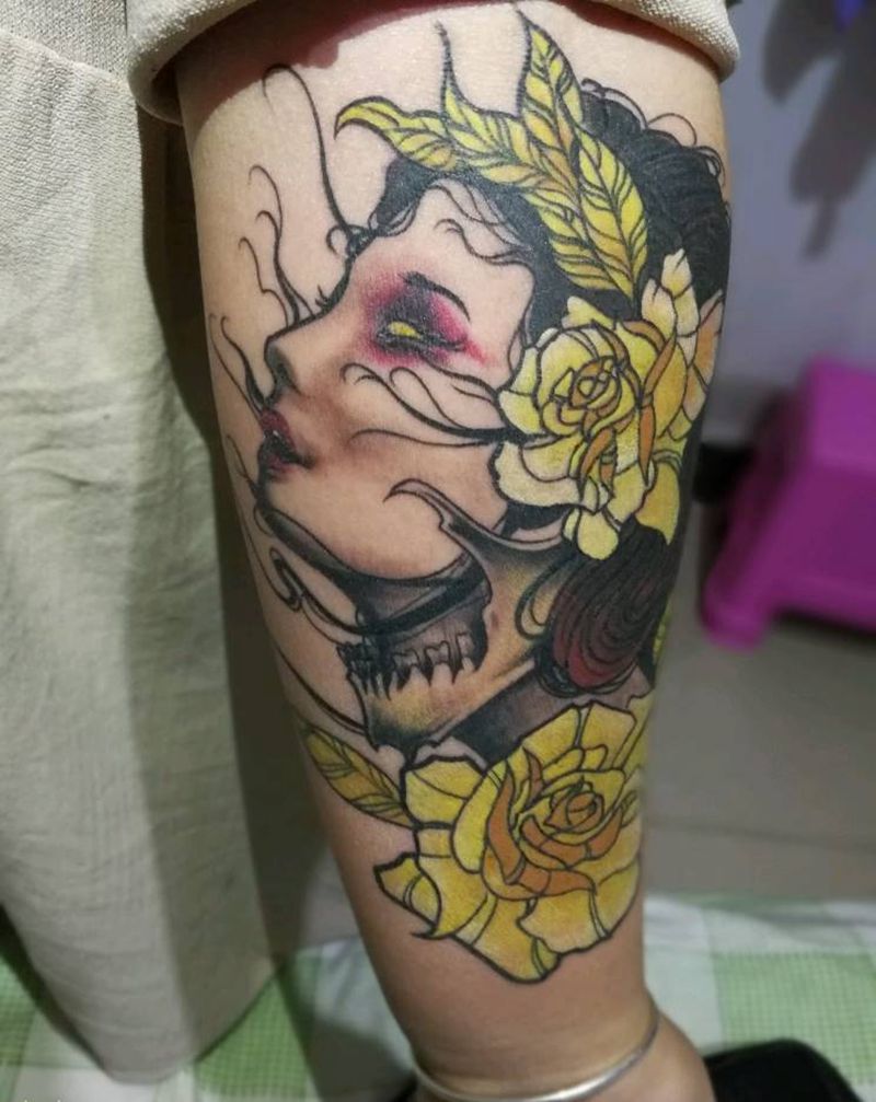 欧美风纹身图片