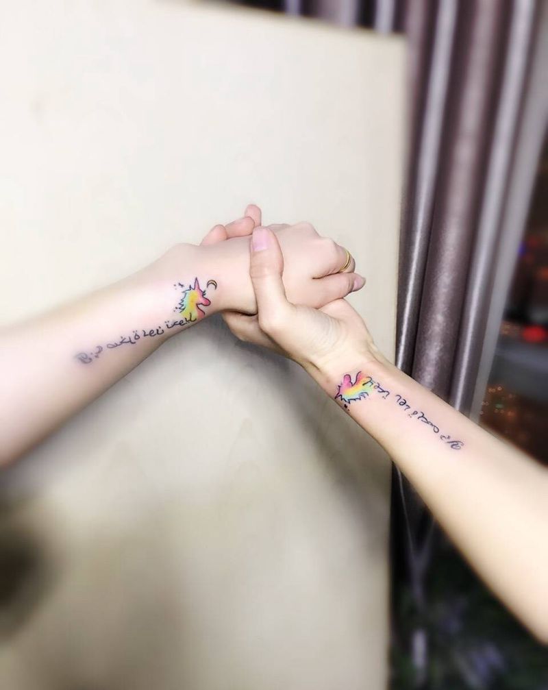 姐妹纹身纹身图片