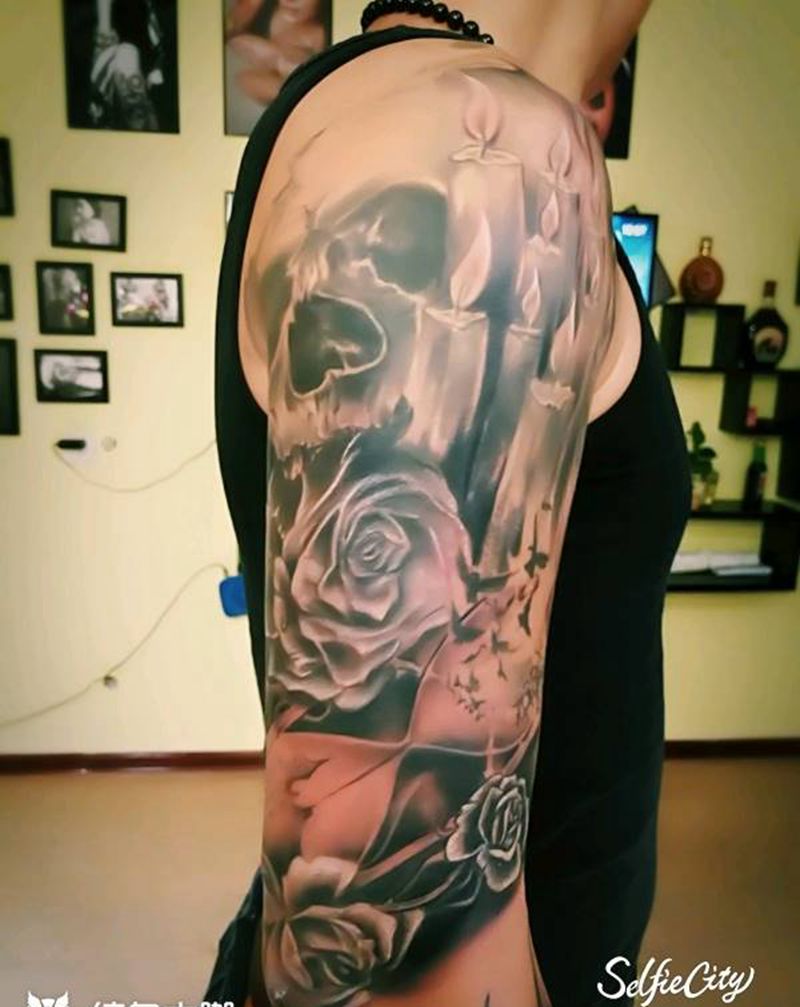 欧美风纹身图片