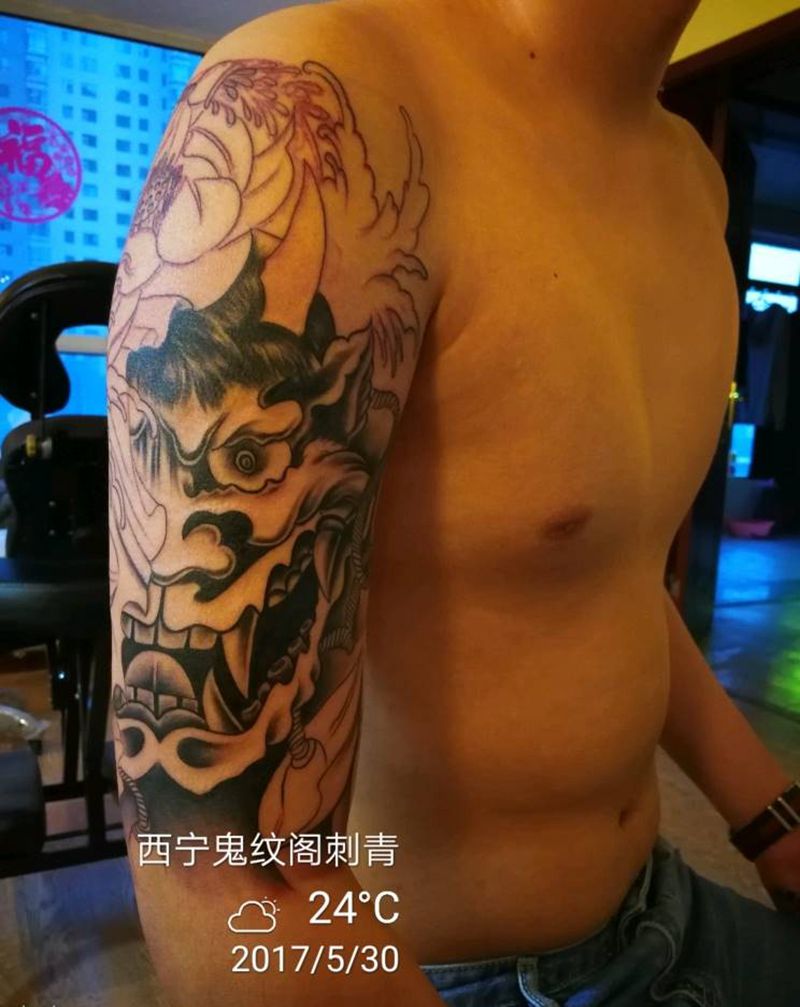 未完成般若纹身图片