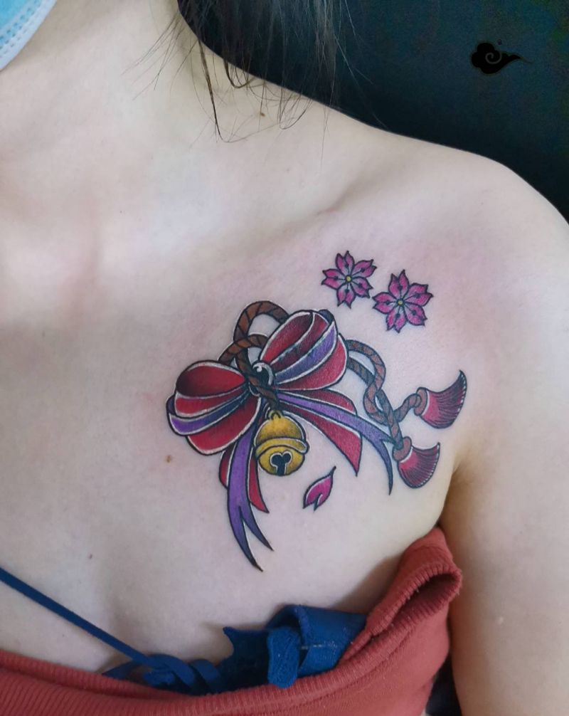 遮盖图案纹身图片_肩部Old School遮盖纹身图案