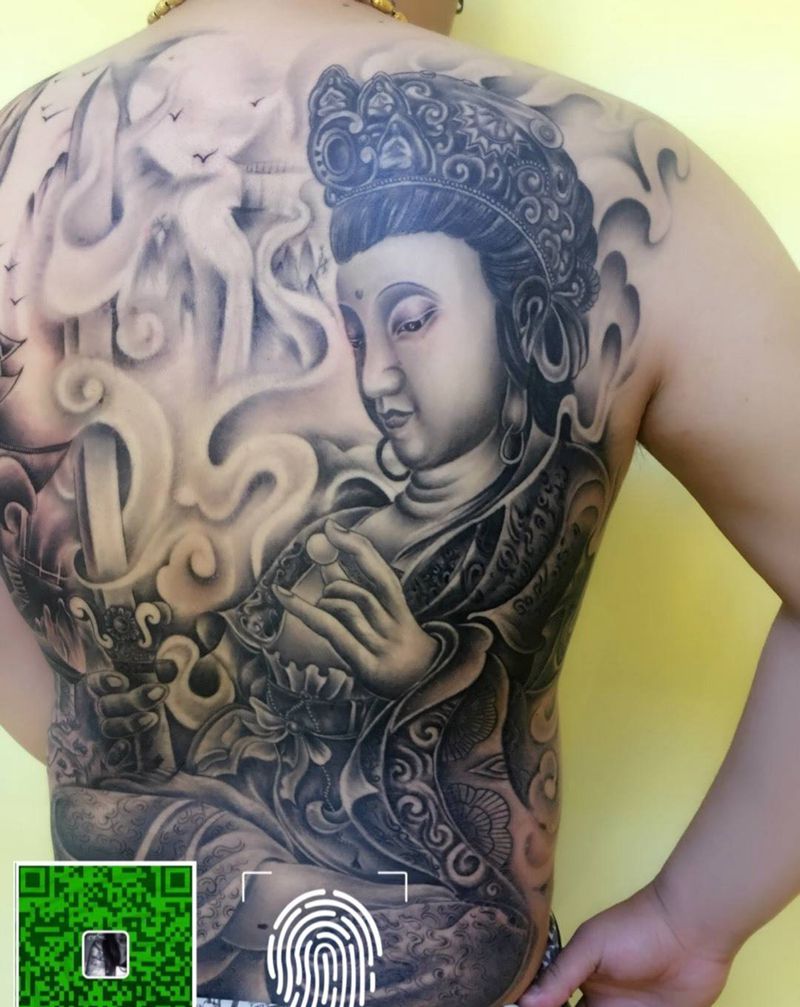 佛纹身图片