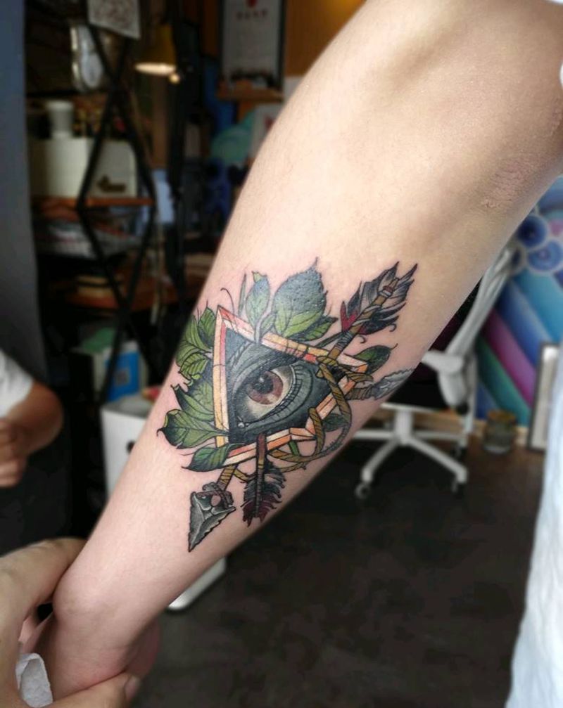 school纹身图片_手臂New School纹身图案