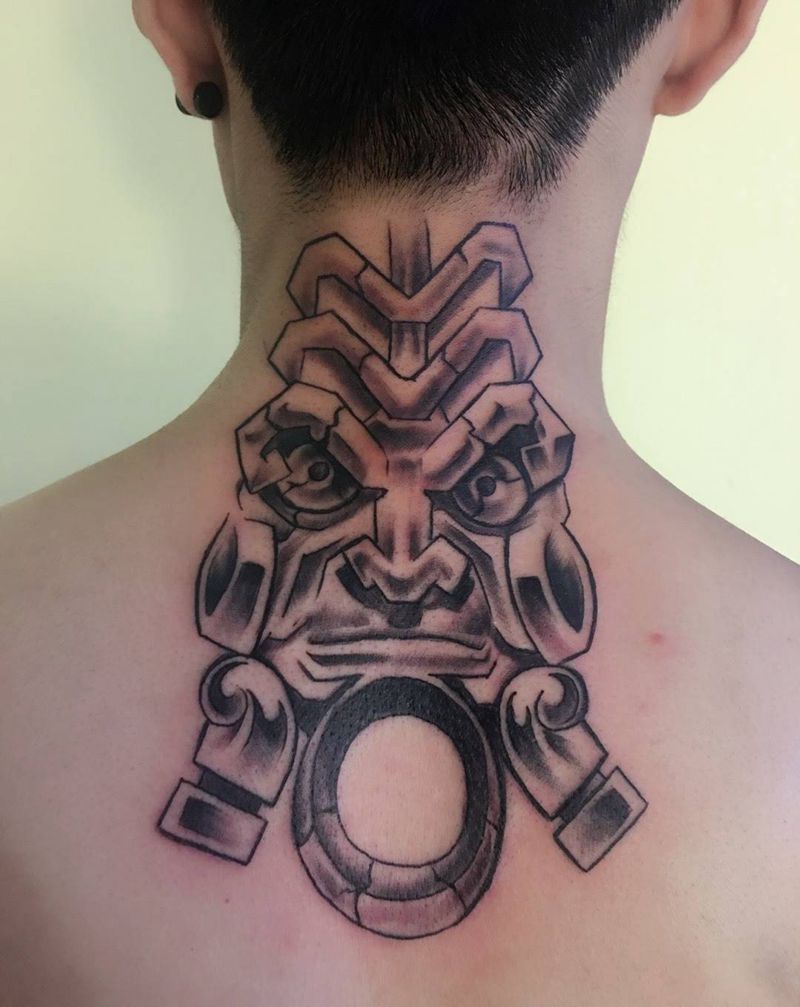 少数民族的文化纹身图片