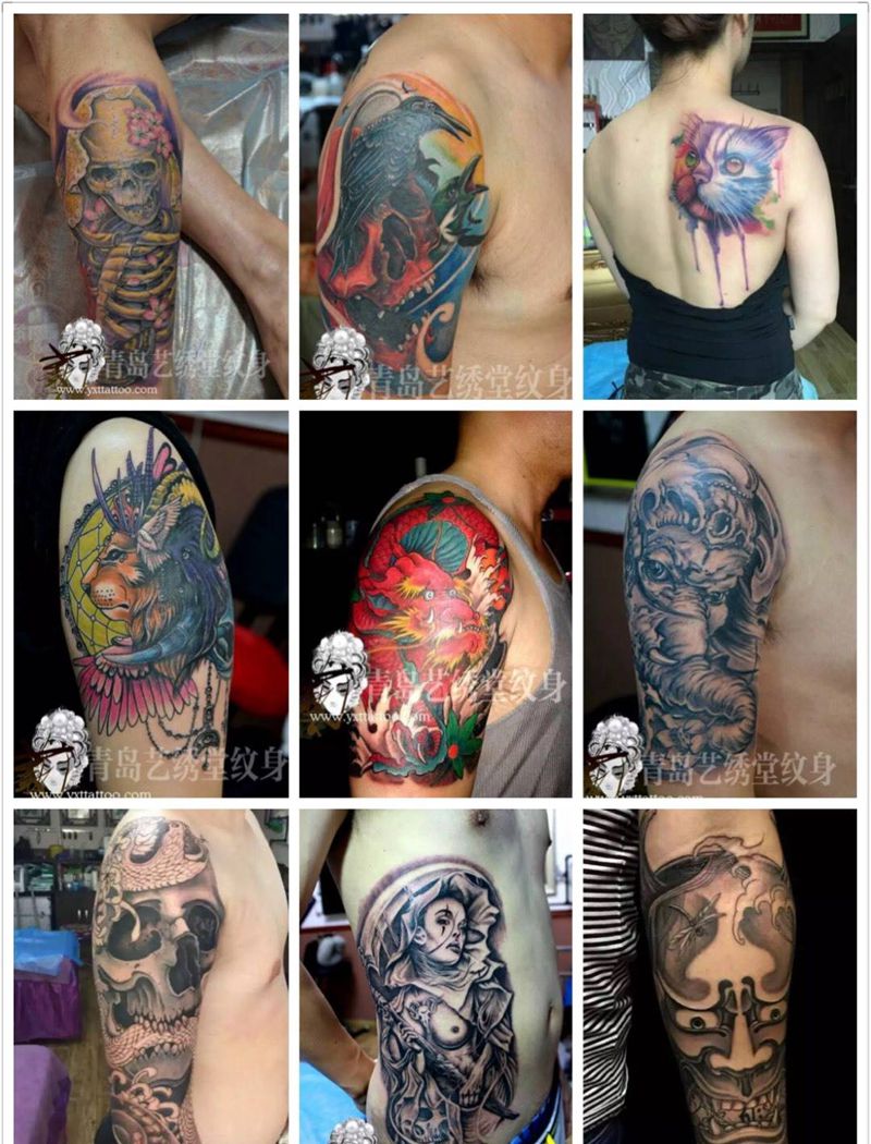 作品纹身图片