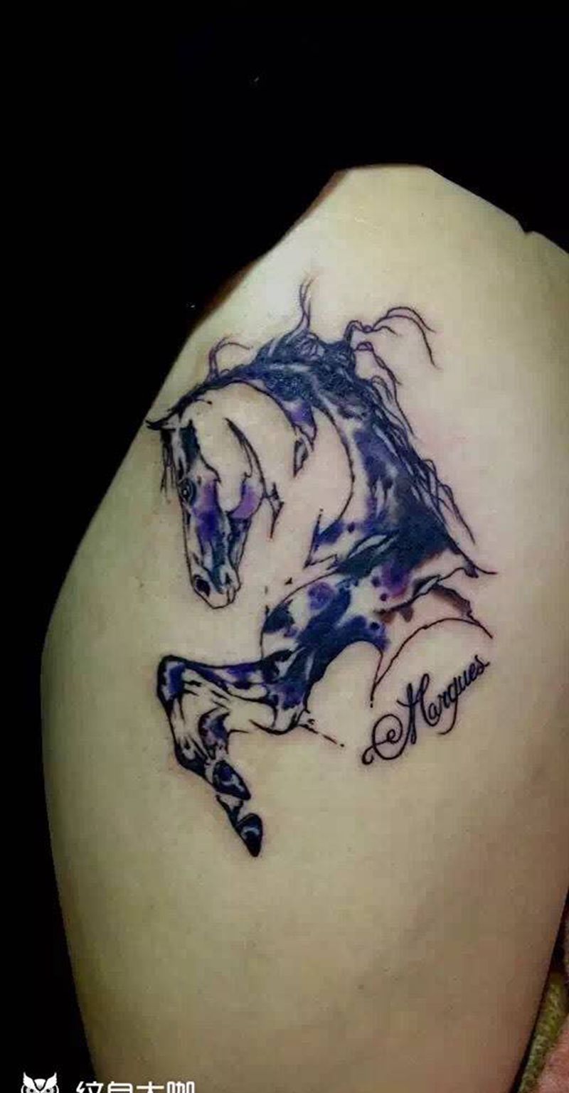 小清新纹身图片