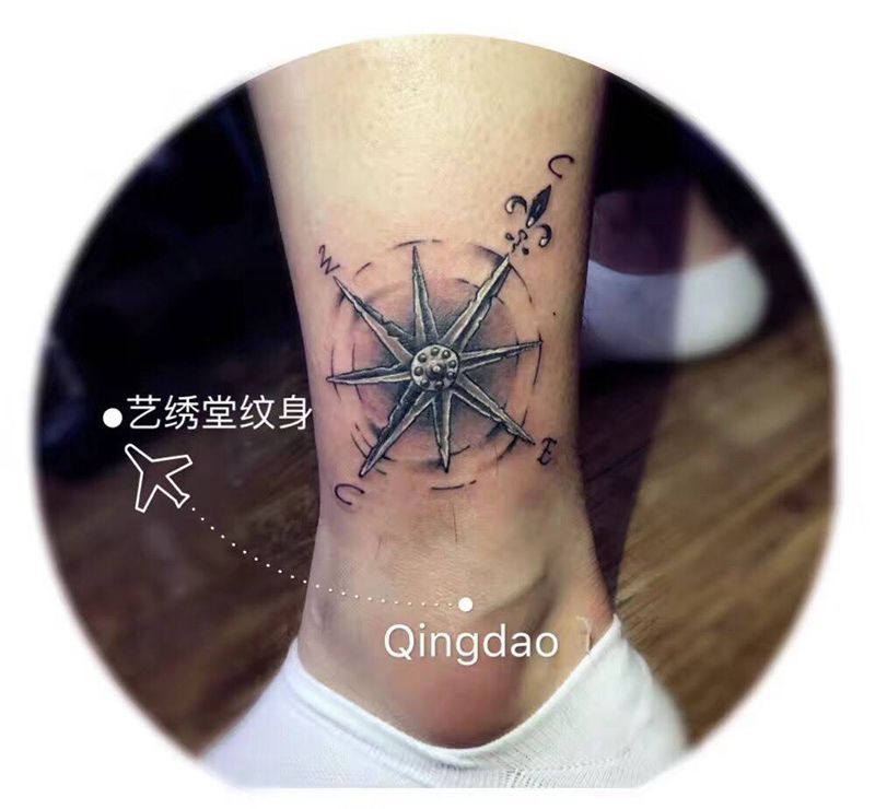 行纹身图片_成品原创清新手臂插画手稿纹身图案