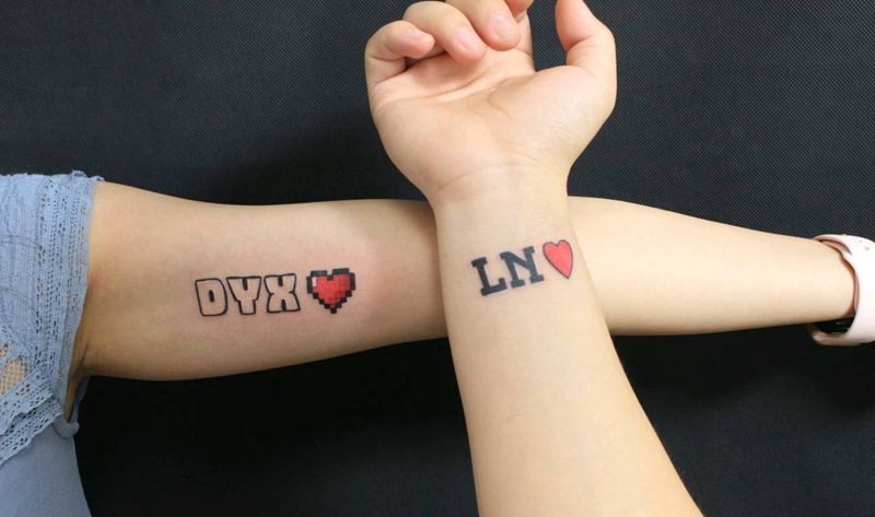 情侣纹身纹身图片