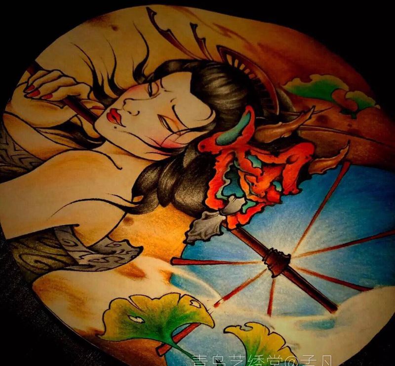 手稿设计 打造你的艺术纹身图片_手稿原创传统手臂手部背部插画胸部腰部纹身图案