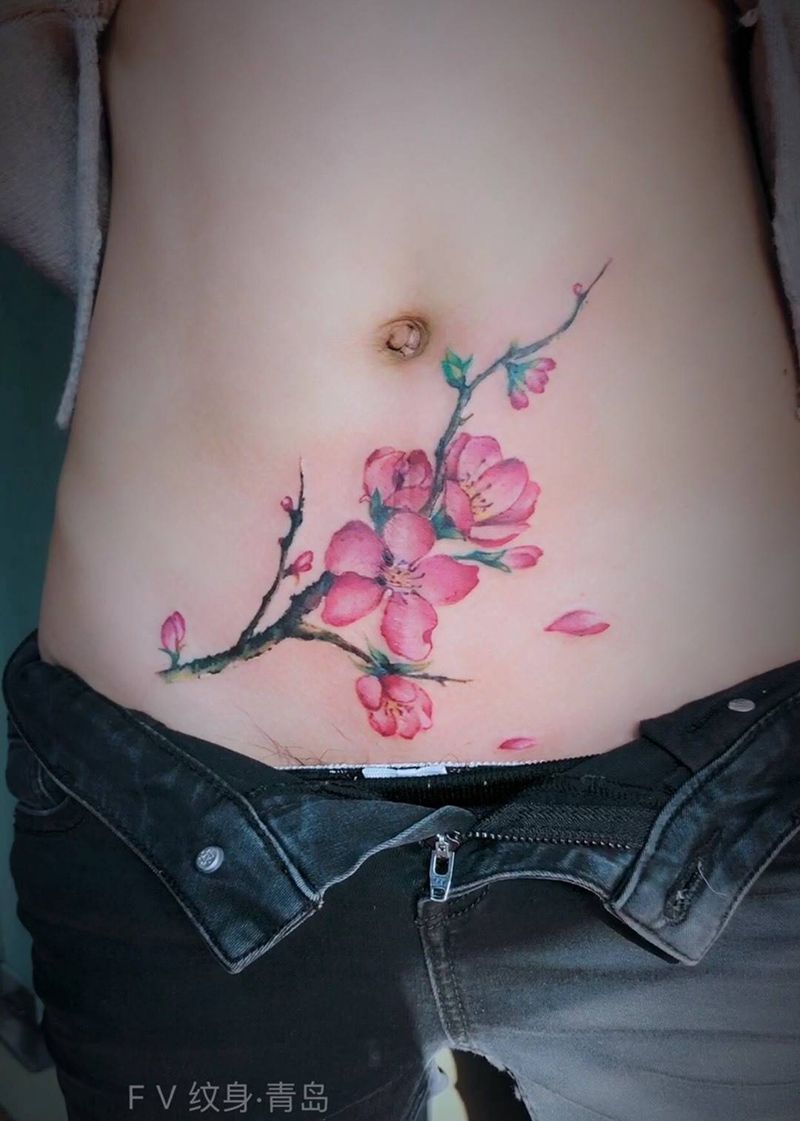 遮盖了之前的疤痕纹身图片