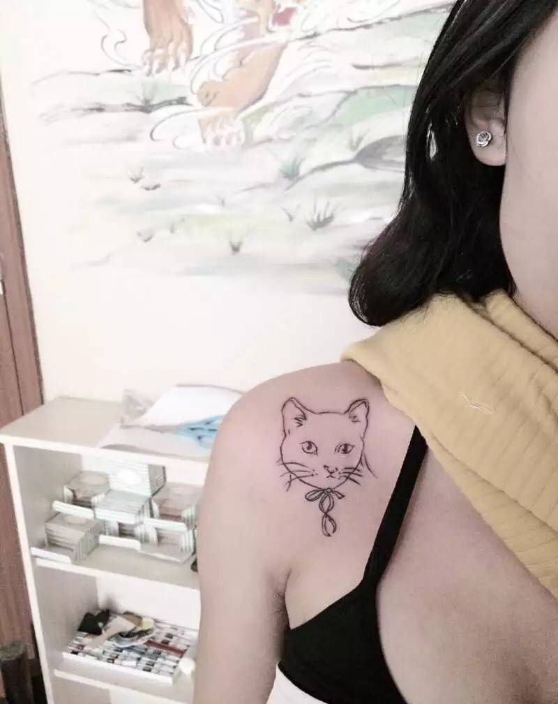 小清新纹身图片