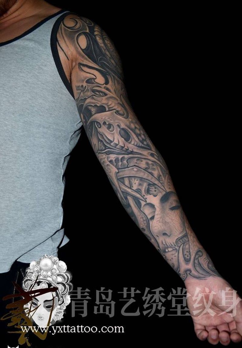 恢复后纹身图片