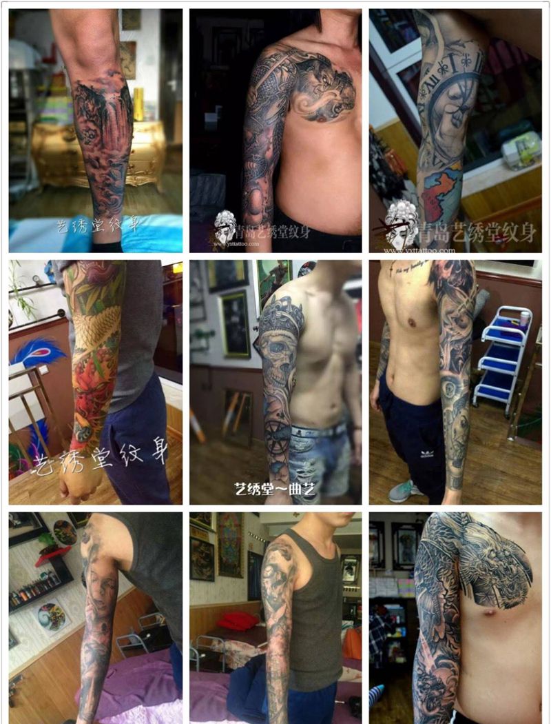 作品纹身图片