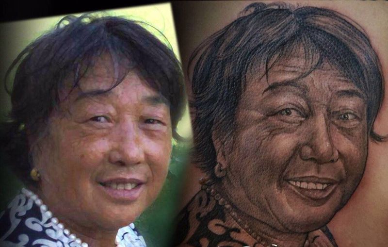 艺绣堂首席康龙纹身图片