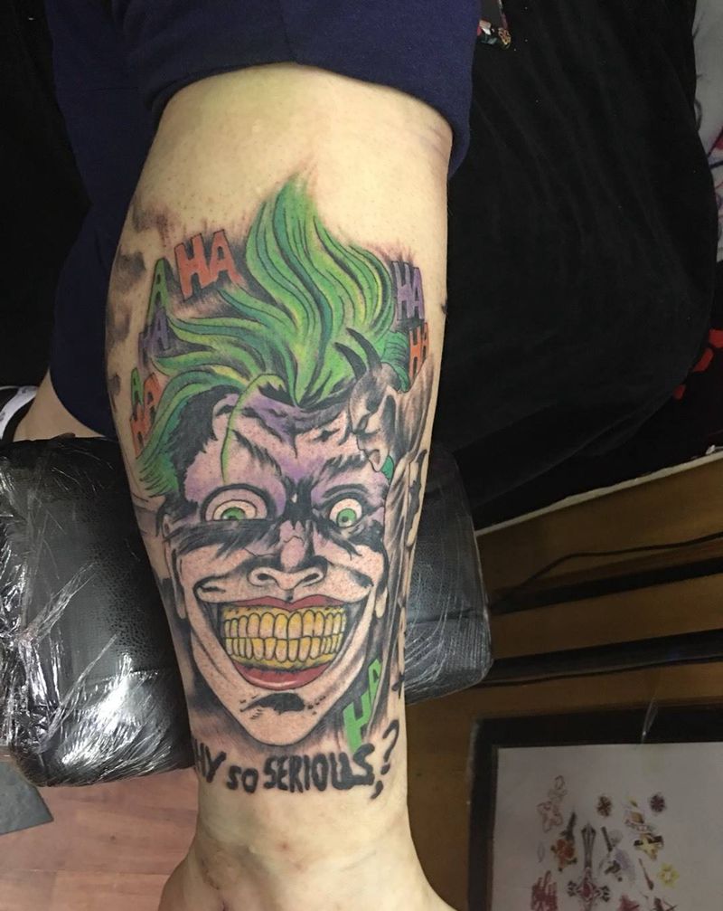小丑纹身图片