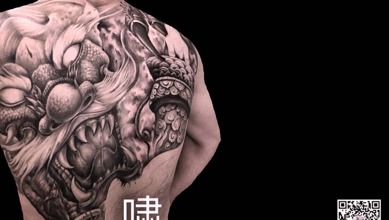 龙游纹身图片