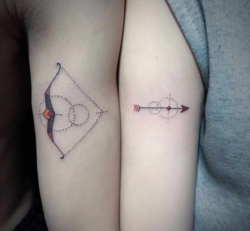 在一起纹身图片