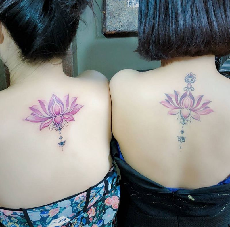 好闺蜜纹身图片