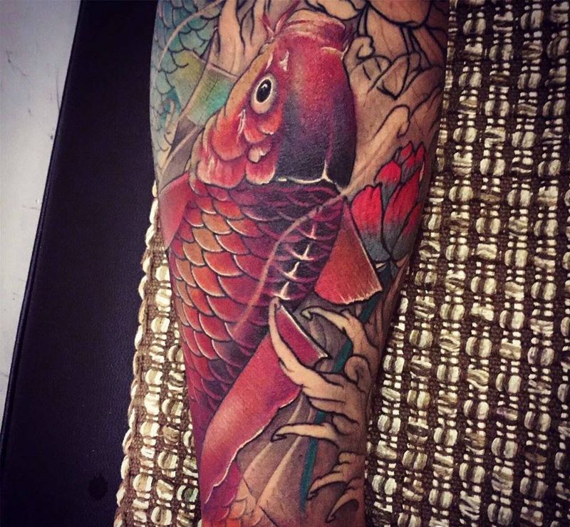 艺绣堂首席康龙纹身图片